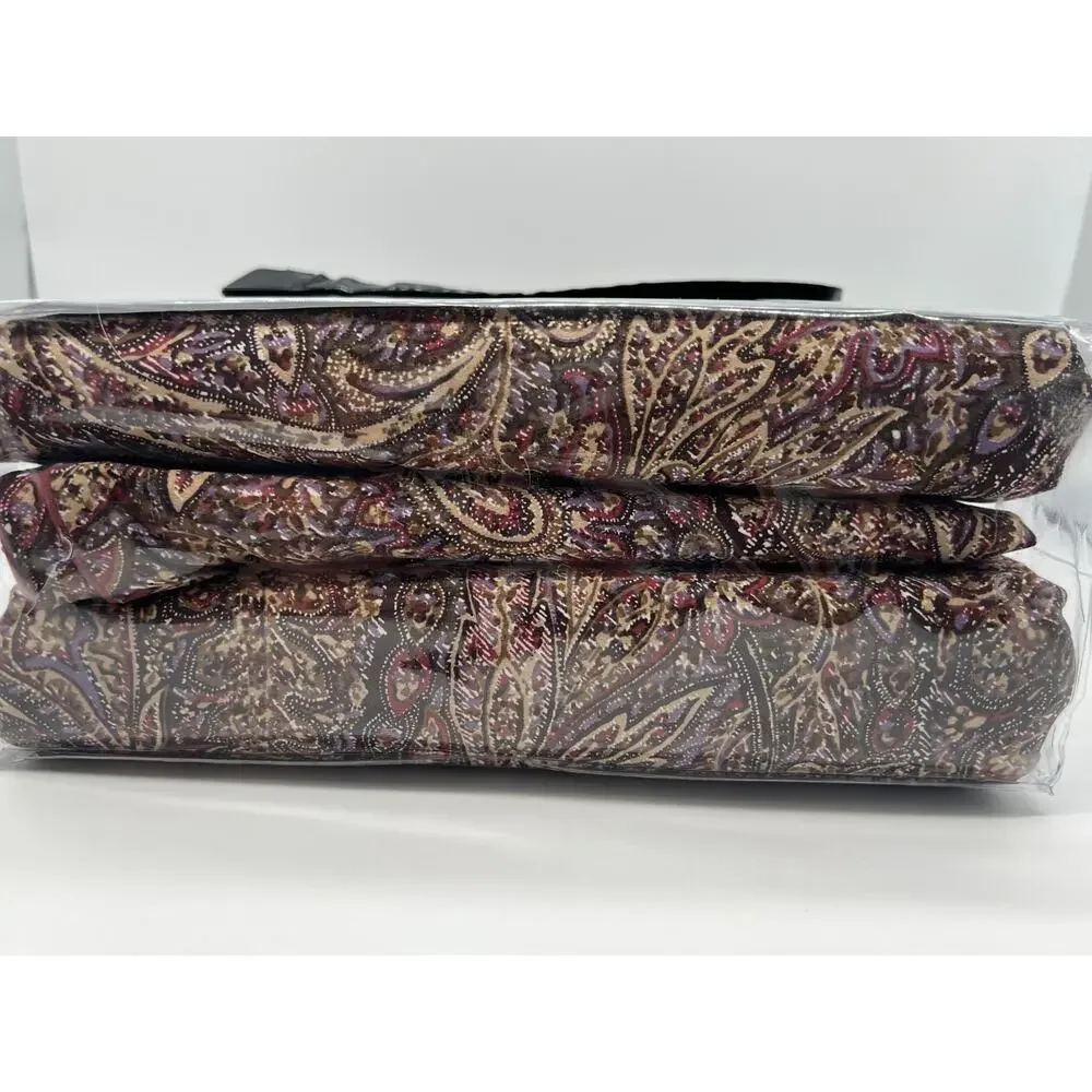 Ralph Lauren Hallie Refined Paisley King Duvet and 2 King Shams New,